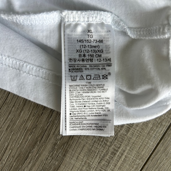 Jean-Michel Basquiat x GAP White Long Sleeve Tee - XL Youth (12-13Y) - Picture 9 of 9